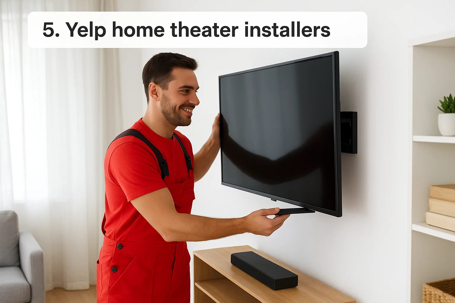 5. Yelp home theater installers